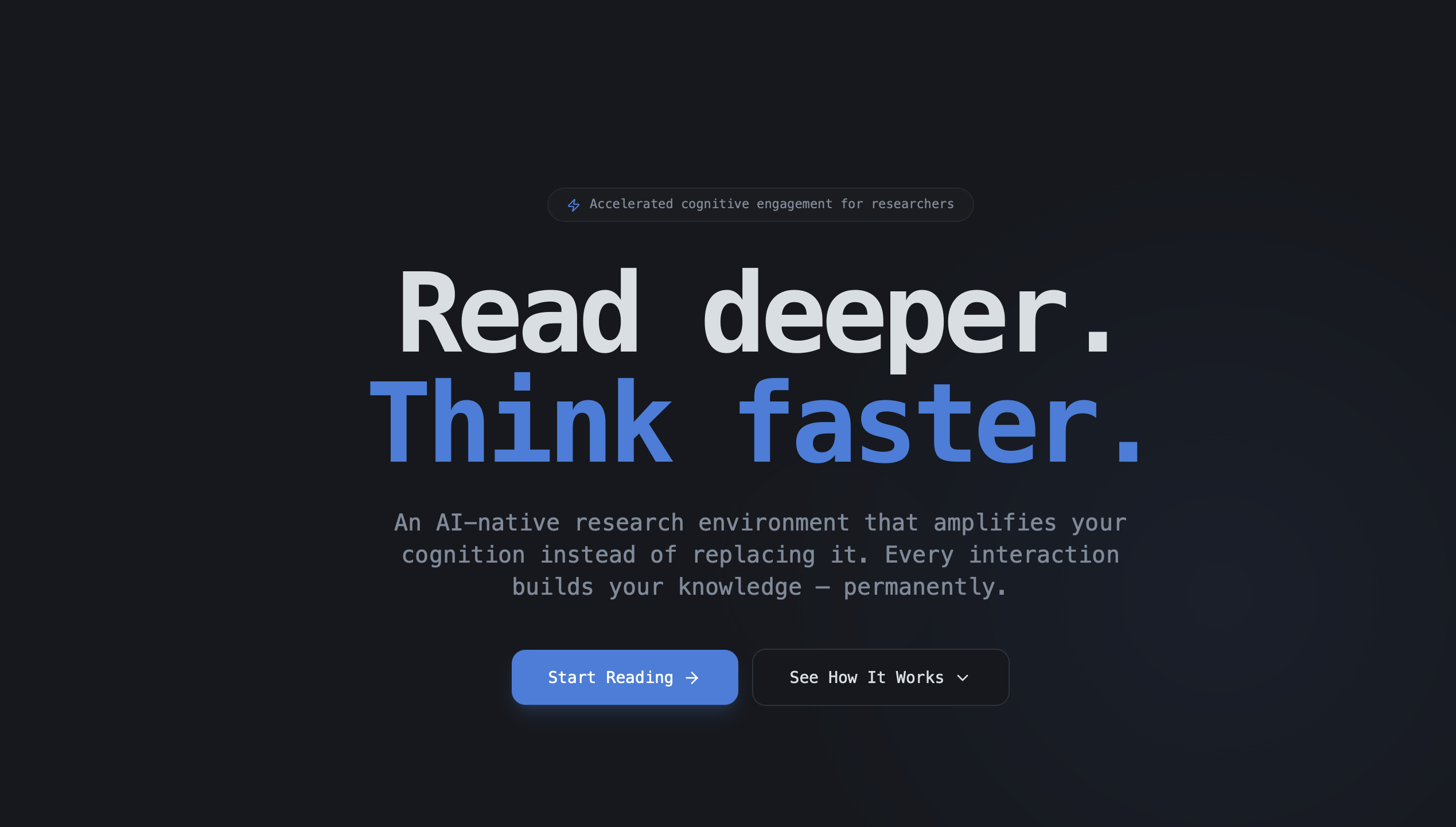 Cognitio Scholar (Lovable Vibe Coded in 90 minutes)